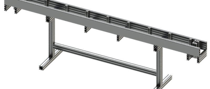 Machine frame Material feed